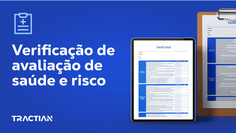 Verificação de avaliação de saúde e risco